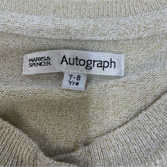 Marks & Spencer Gold Cardigan Size 6 knit - Picture 4 of 7